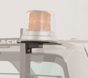 Backrack  Utility Light Bracket Passenger Side 10-1/2 Octagon Base - 91003