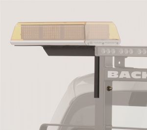 Backrack  Utility Light Bracket Drivers And Passenger Side Mount 16 X 7 In. Rectangle Base - 91007