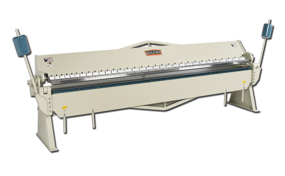 Baileigh 12 Foot x 18 Gauge Manual Box and Pan Brake - BB-14418