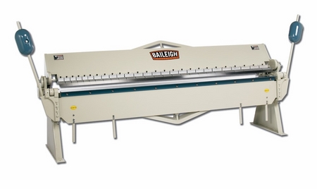 Baileigh 10 Foot x 14 Gauge Manual Box & Pan Brake - BB-12014