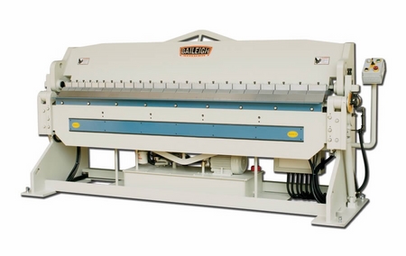 Baileigh 8 Foot x 10 Gauge Hydraulic Box & Pan Brake - BB-9610H