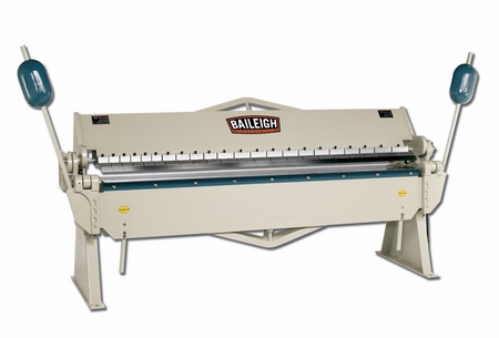 Baileigh 8 Foot x 12 Gauge Manual Box & Pan Brake - BB-9612