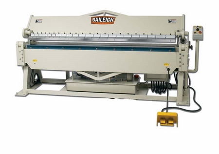 Baileigh 8 Foot x 12 Gauge Hydraulic Box & Pan Brake - BB-9612H