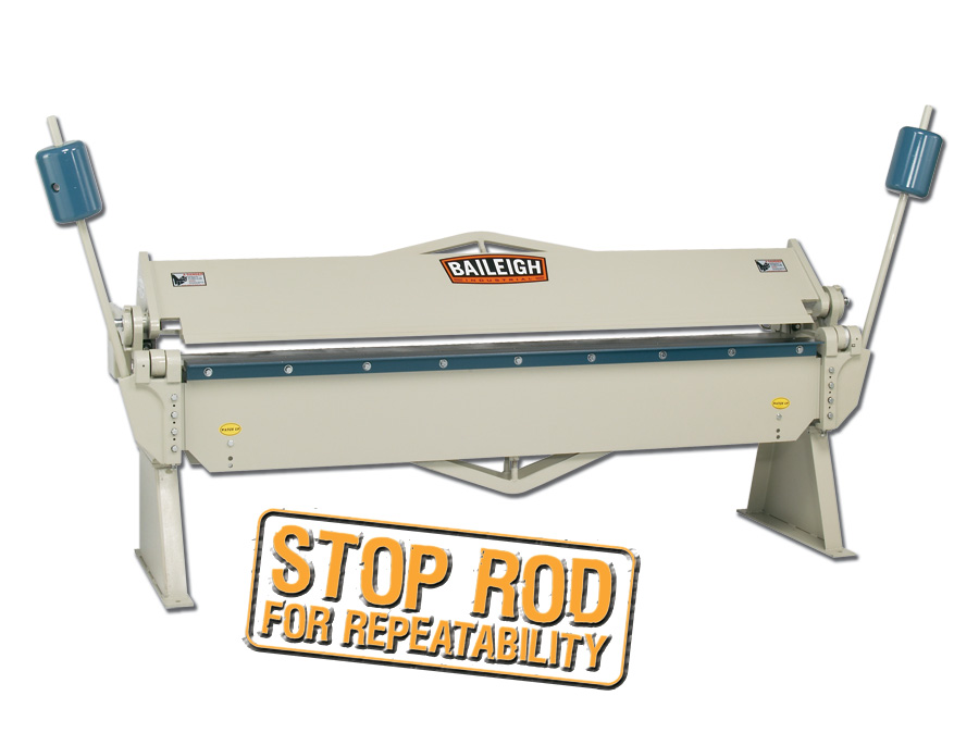 Baileigh 8 Foot x 12 Gauge Manual Straight  Brake - HB-9612