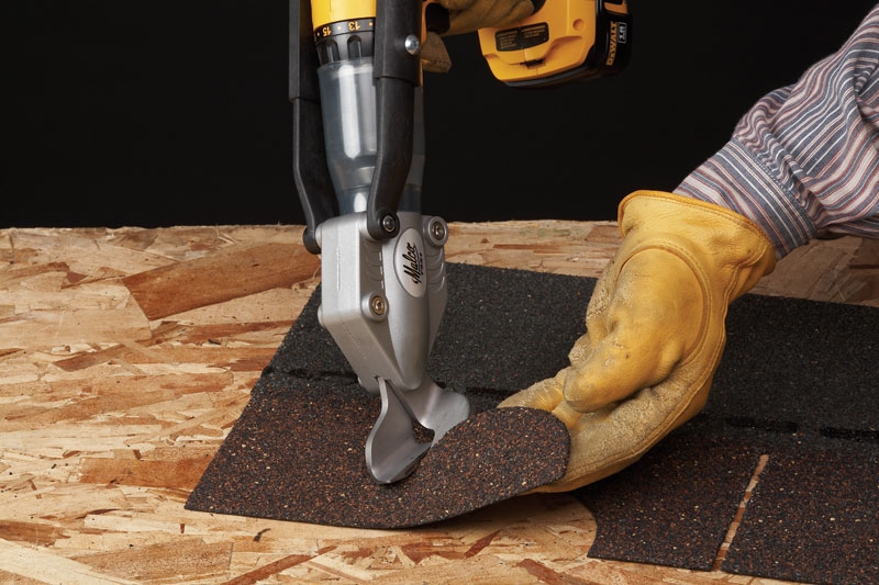 Malco Turbo Shear Asphalt Shingle Shear - Drill Accessory - TSS1