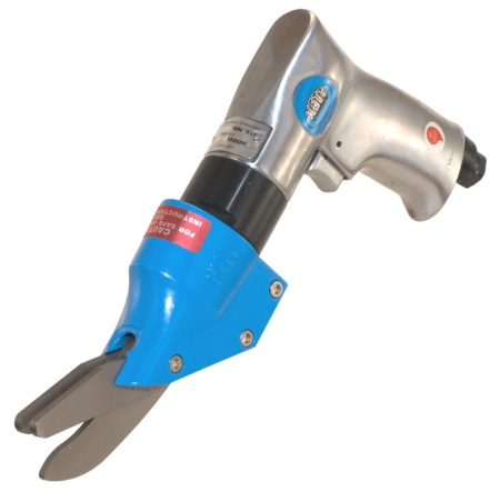 Kett Blue Steel Head Pistol Grip Pneumatic Shear 1/2 in. Capacity - P-593