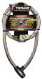 Supermax Security Armor Plated Stainless Steel Locking Cable 72 (L) X 26mm
